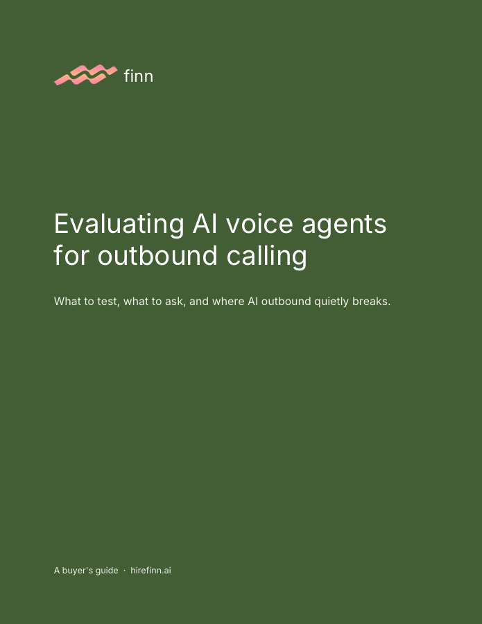Buyer's guide to AI outbound calling